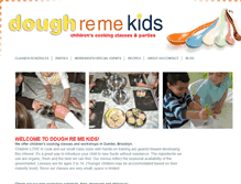 Tablet Screenshot of doughremekids.com